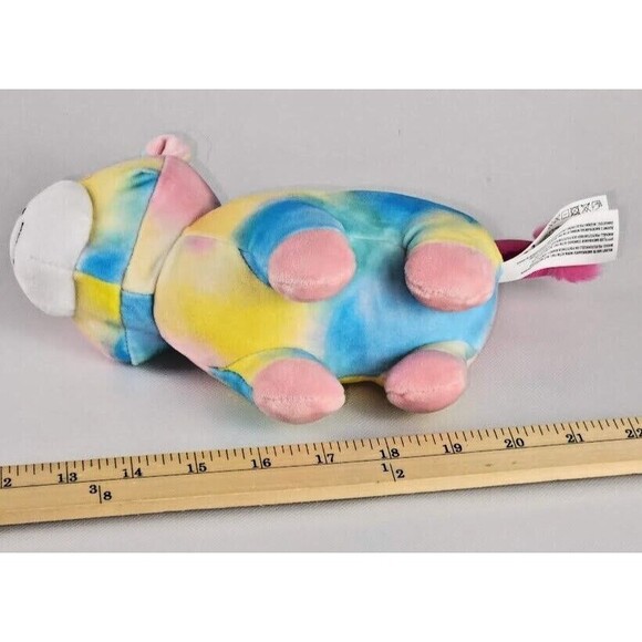 Megan Plays Mystery Plush Unicorn Series 2 Tye Dye Unicorn Soft Toy 6–14″ - Picture 4 of 7